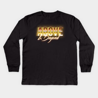 Above & Beyond progressive trance Kids Long Sleeve T-Shirt